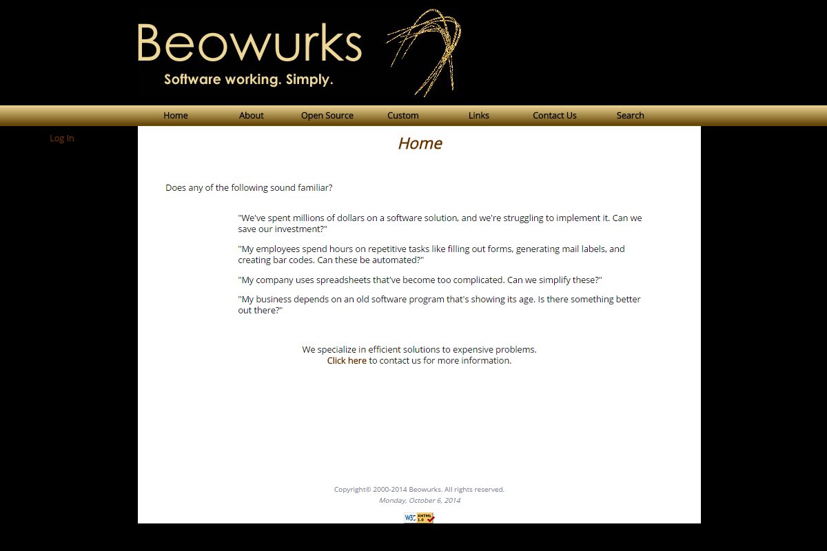Beowurks (https://www.beowurks.com/)