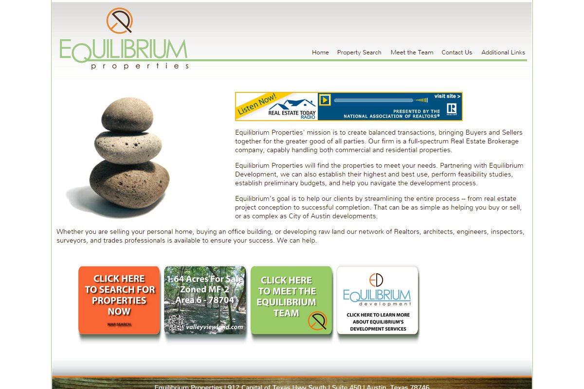 Equilibrium Properties
