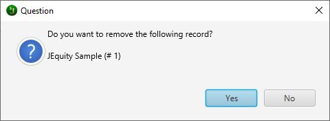 Remove Record